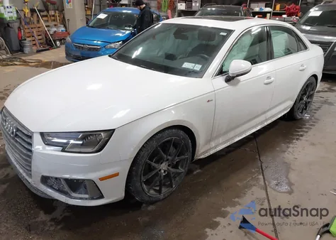 2019 Audi A4 45 Premium из США, поврежденный, VIN WAUDNAF4XKA115413